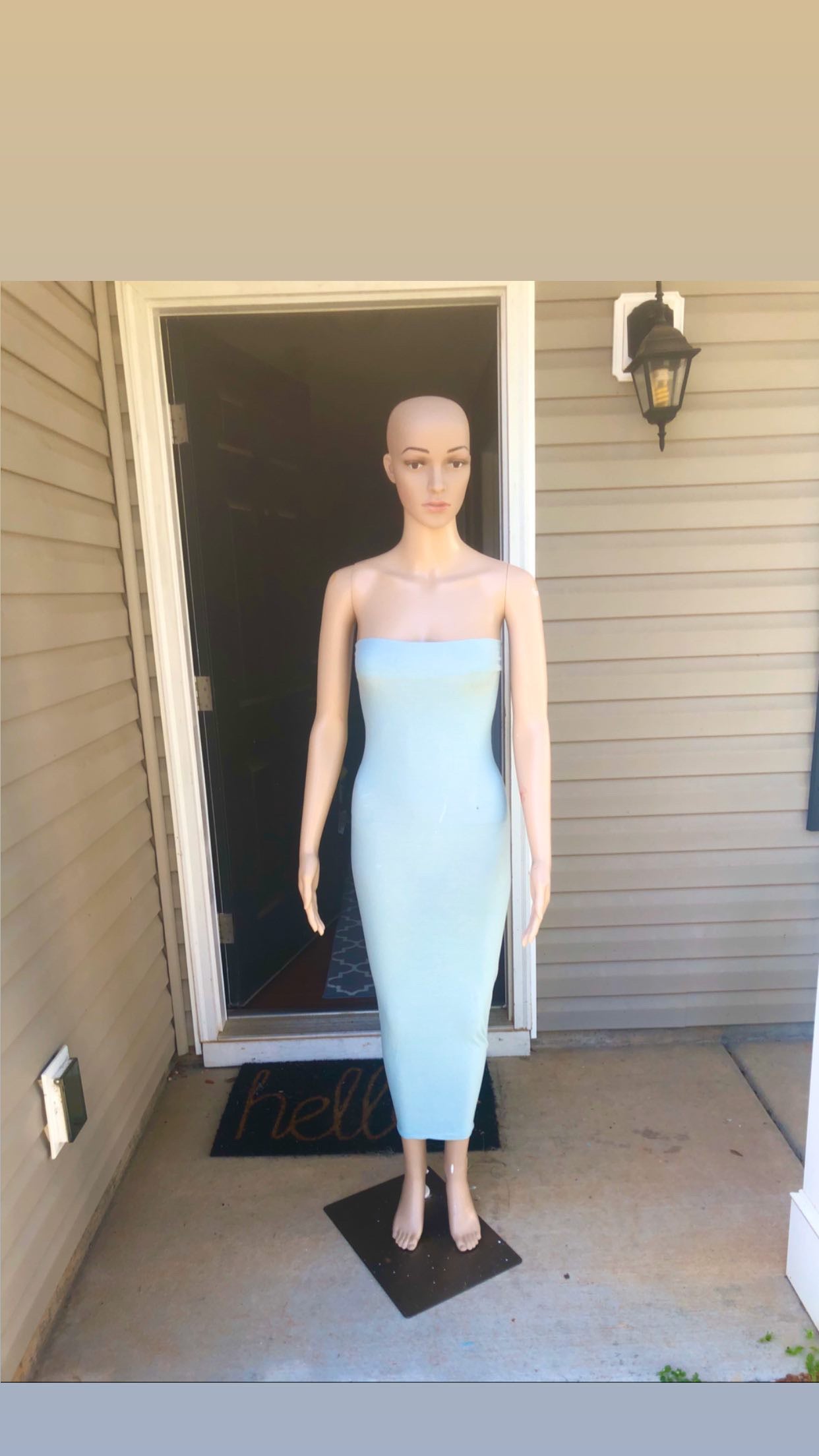 Solid color Tube dresses
