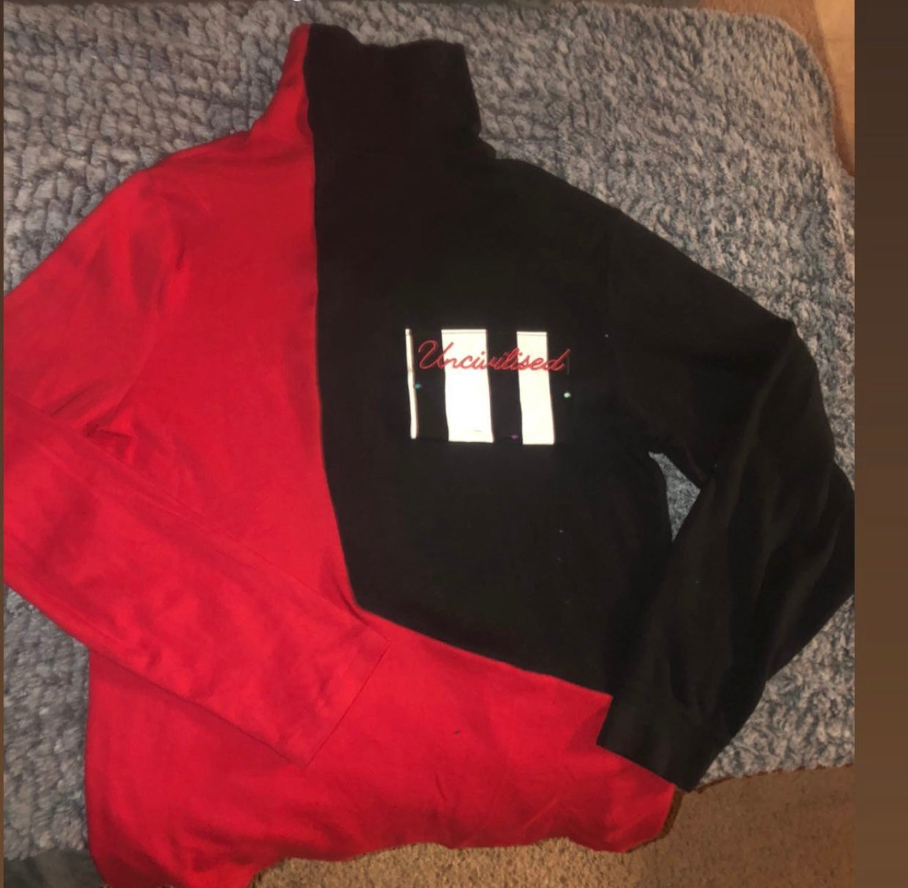 Colorblock Turtleneck