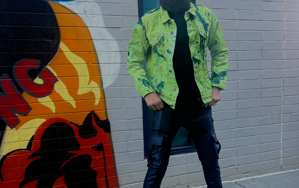 Green Goblin Denim jacket
