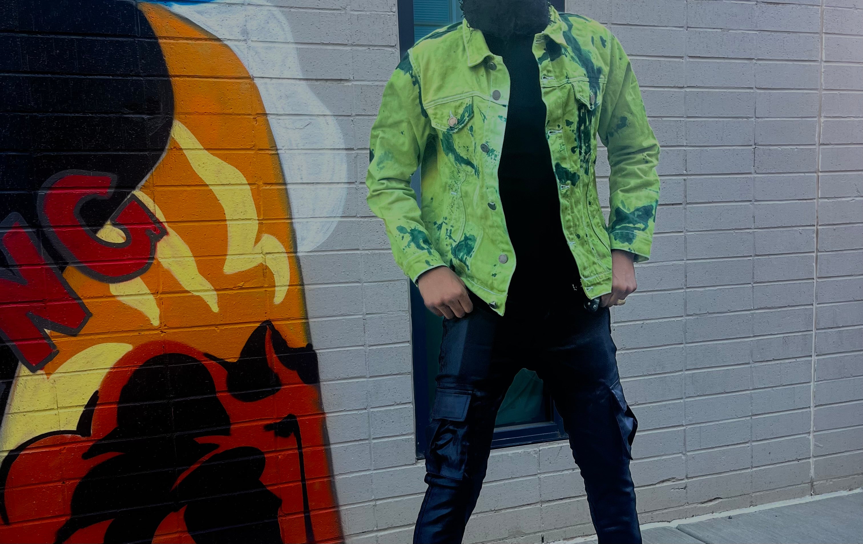 Green Goblin Denim jacket
