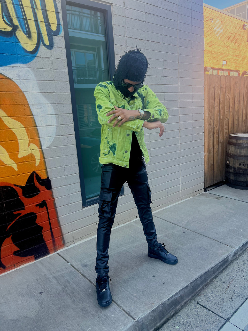 Green Goblin Denim jacket