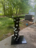 Stacked Dice End Table