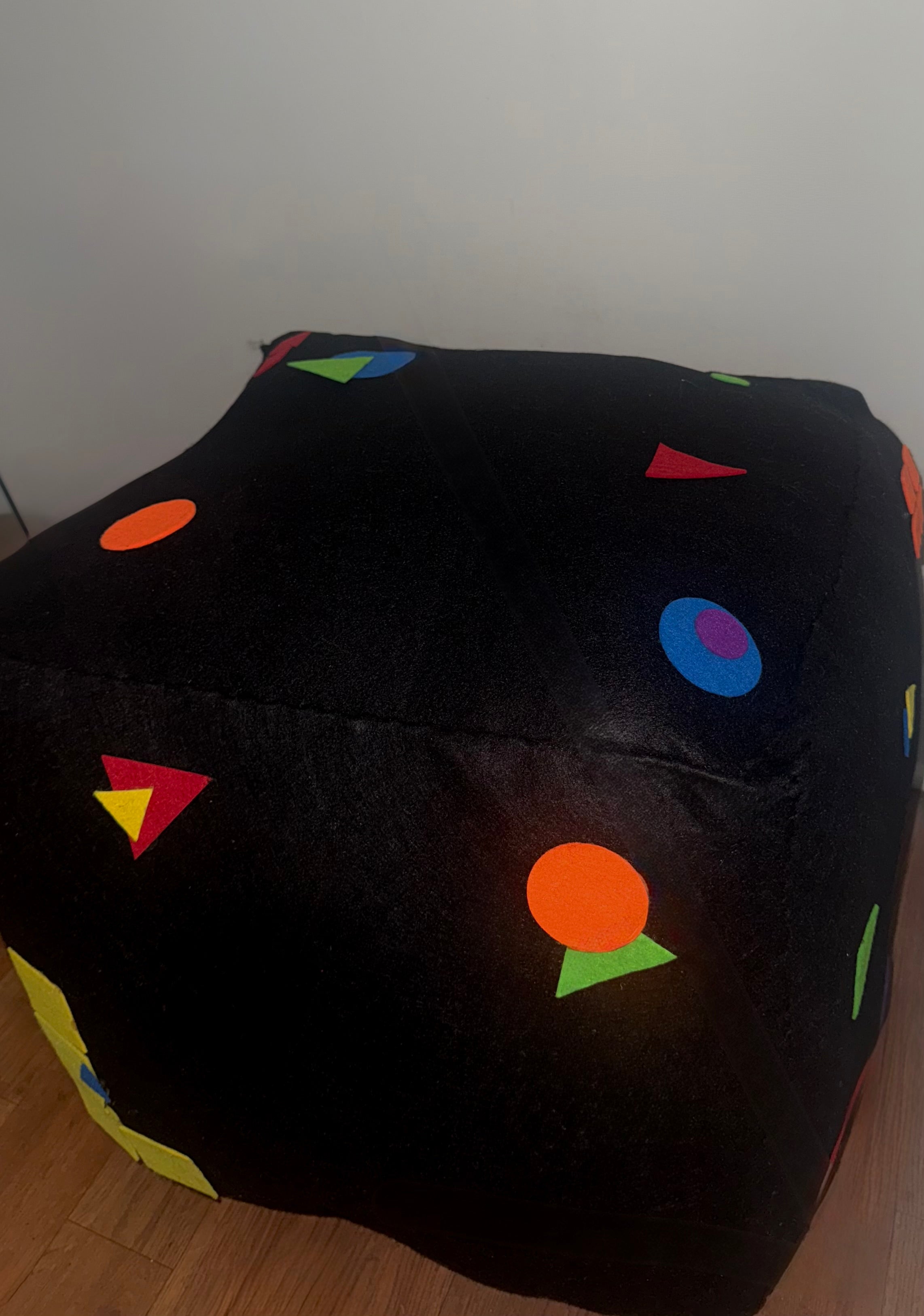 Kids Geometric Ottoman
